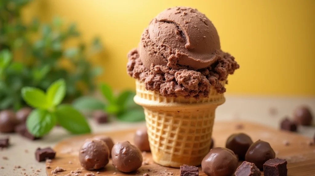 chocolate malt ice cream