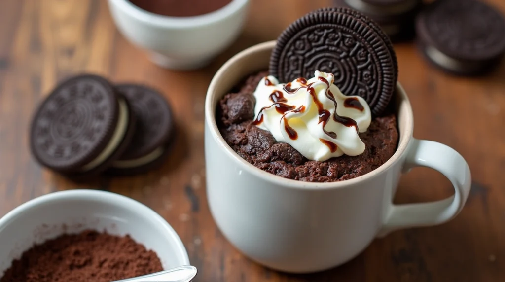 oreo mug cake