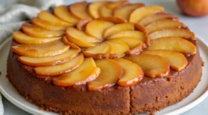 vegan upside down apple cake recipe
