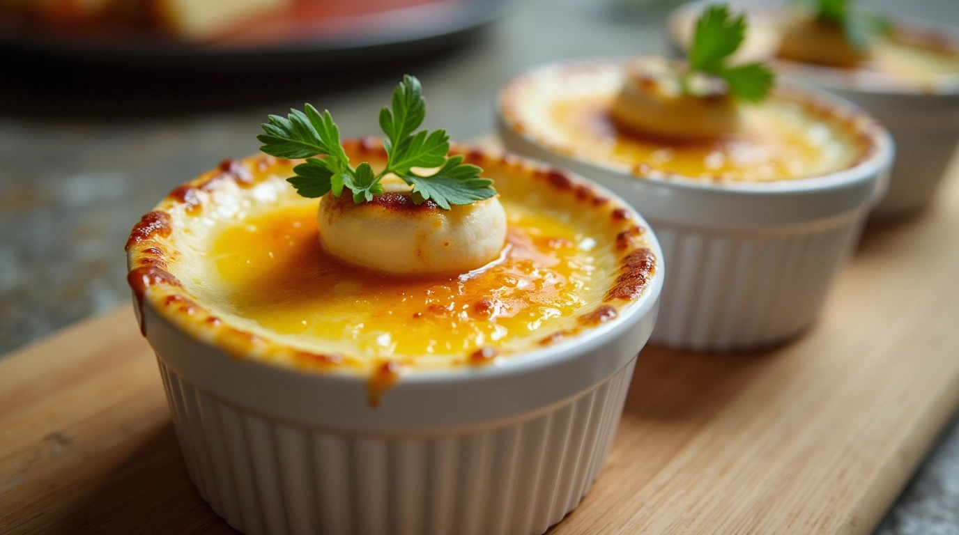 crab brulee recipe